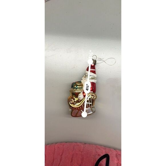 Vintage Waterford Glass Or Ament Hand Blown And Hand painted - Picture 12 of 12